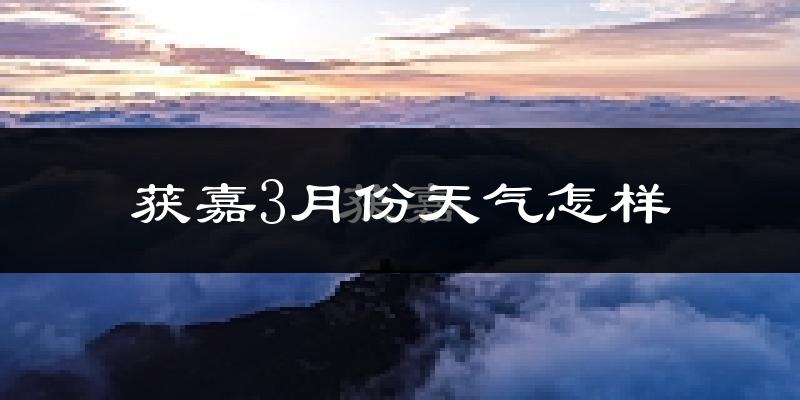 获嘉县3月份天气如何?冷吗?过去两年3月天气数据分析