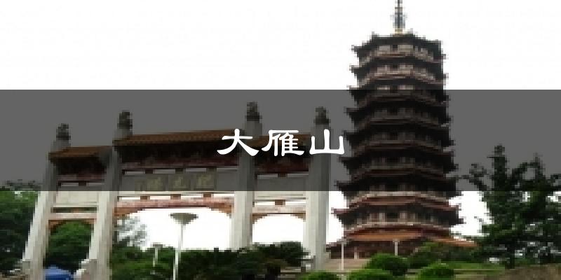 大雁山气温