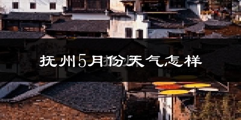 抚州市5月份天气如何?很热吗?